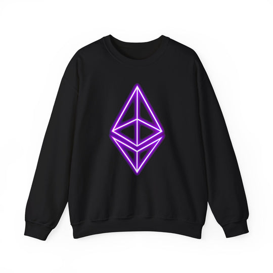 Neon Ethereum Unisex Heavy Blend™ Crewneck Sweatshirt