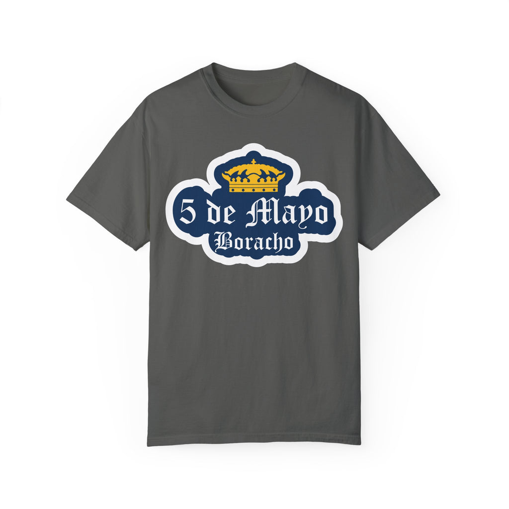 BraggerSwine Unisex Garment-Dyed T-Shirt - 5 De Boracho - Tee