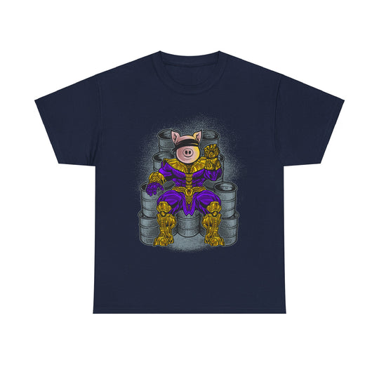 Pig Thanos Unisex Heavy Cotton Tee