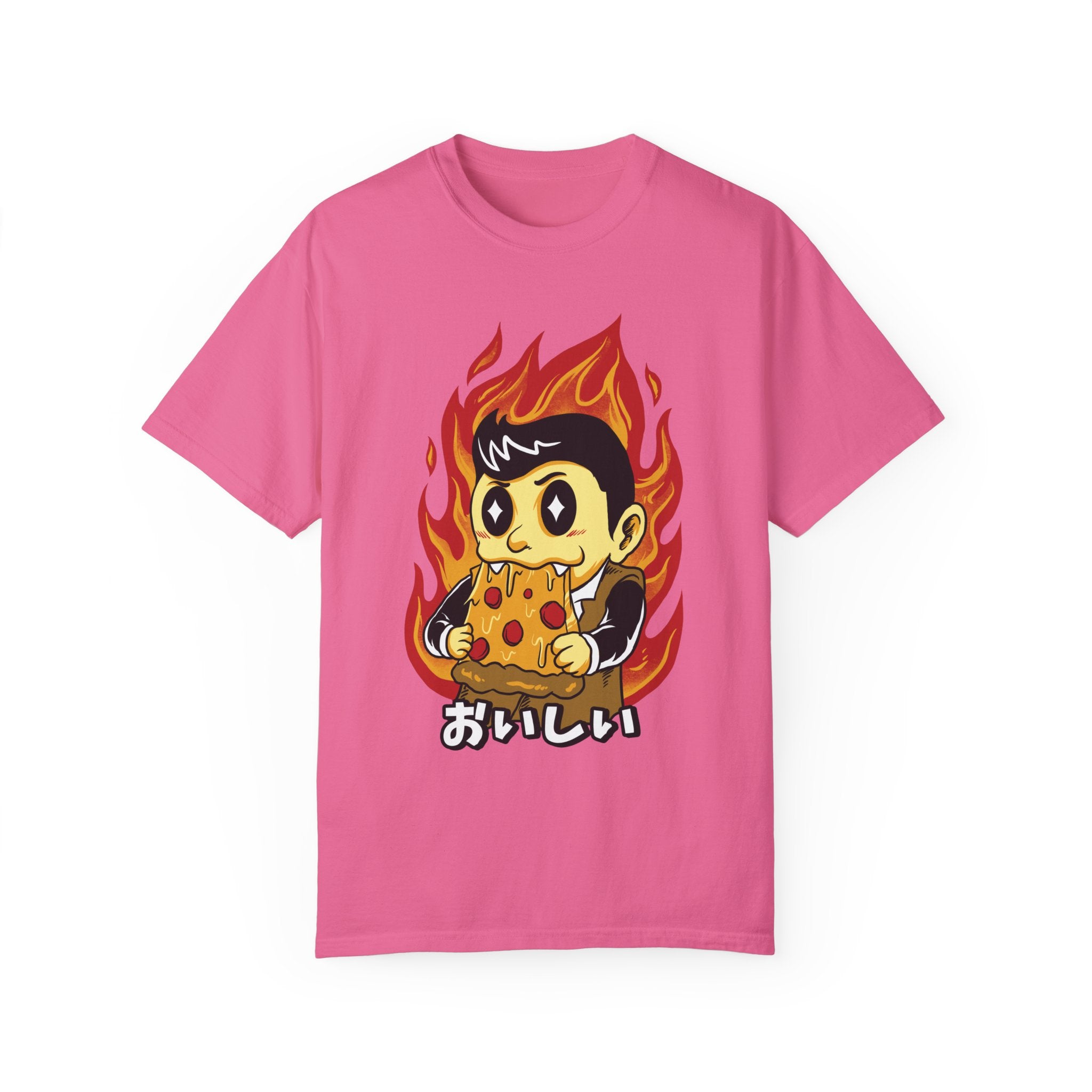BraggerSwine Unisex Garment-Dyed T-Shirt - Pizza Beast Mode