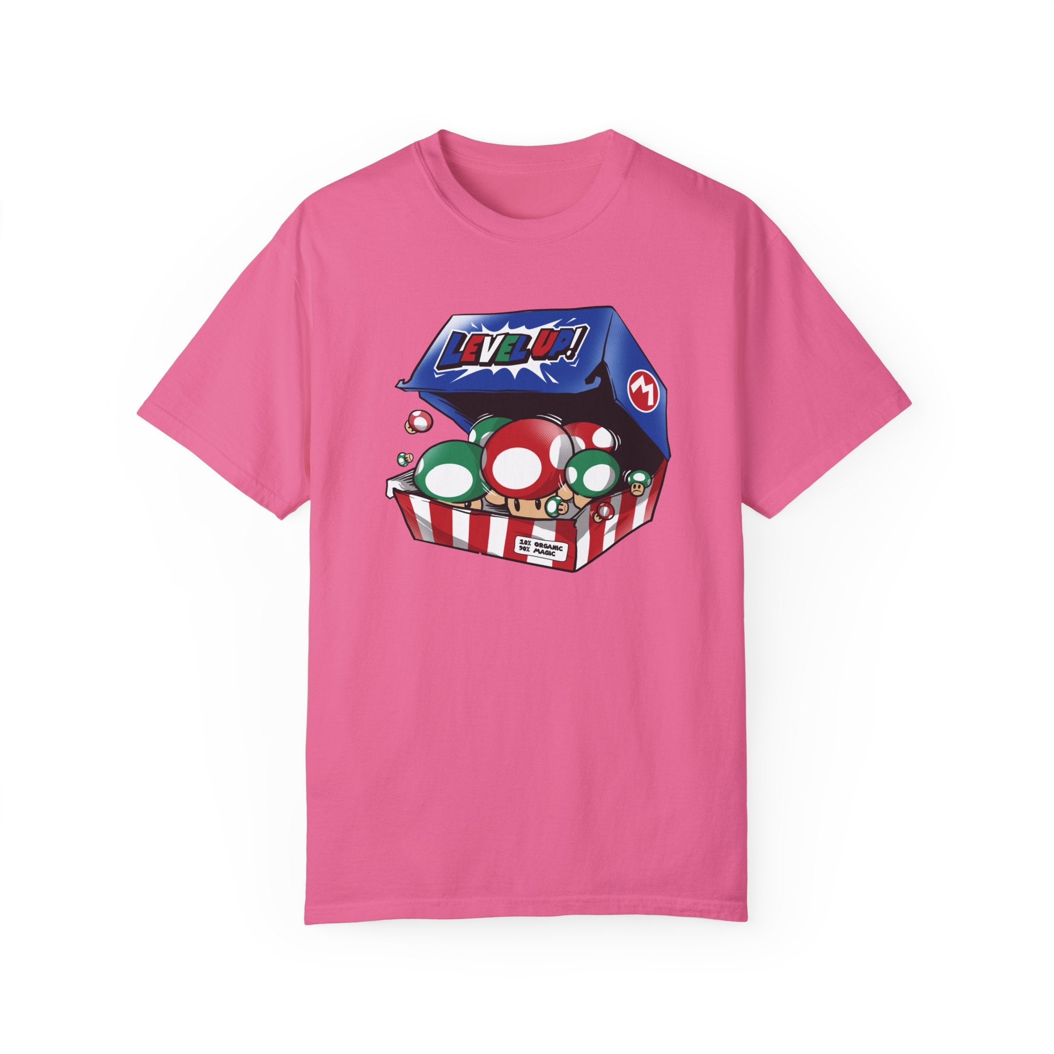 BraggerSwine Unisex Garment-Dyed T-Shirt - Level Up Snack Pack
