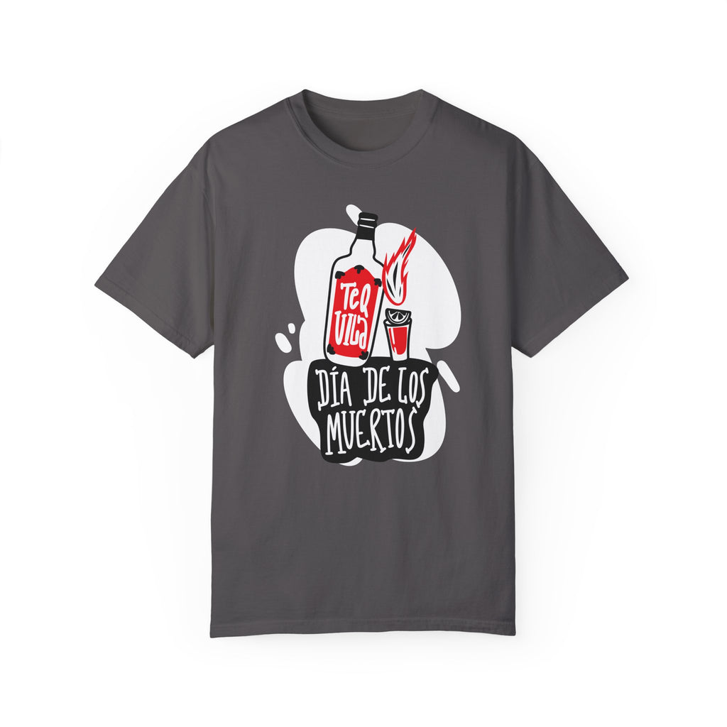 BraggerSwine Unisex Garment-Dyed T-Shirt - Dia De Los Muertos