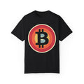 BraggerSwine Unisex Garment-Dyed T-Shirt - Bitcoin Retro