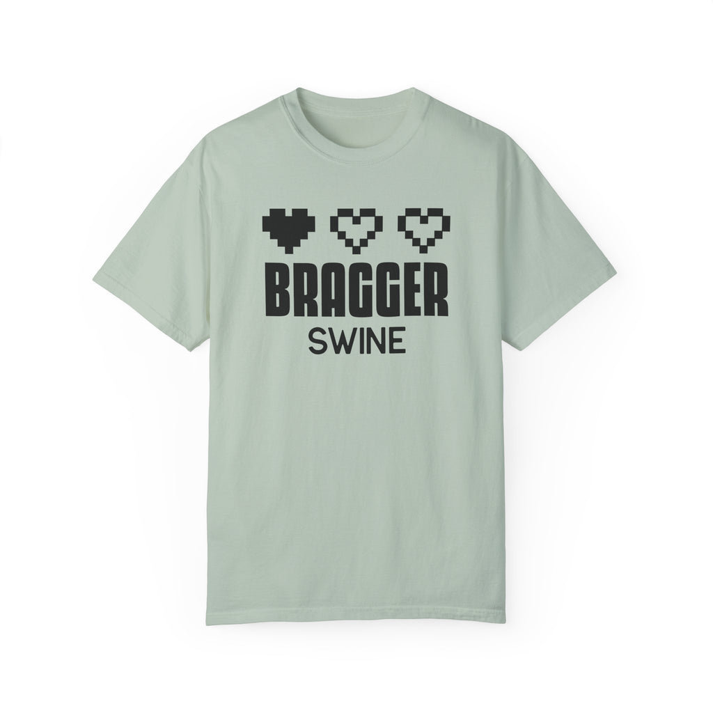 BraggerSwine Unisex Garment-Dyed T-Shirt - One Life