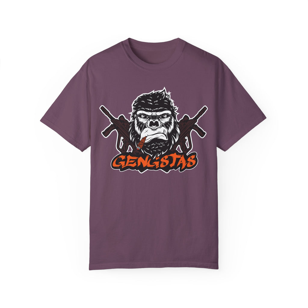 BraggerSwine Unisex Garment-Dyed T-Shirt - Gorilla Gengstas