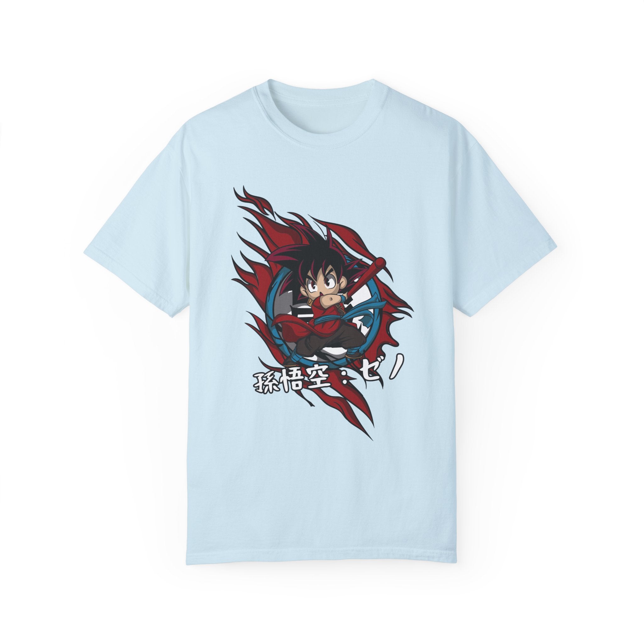 BraggerSwine Unisex Garment-Dyed T-Shirt - Baby Goku - Tee