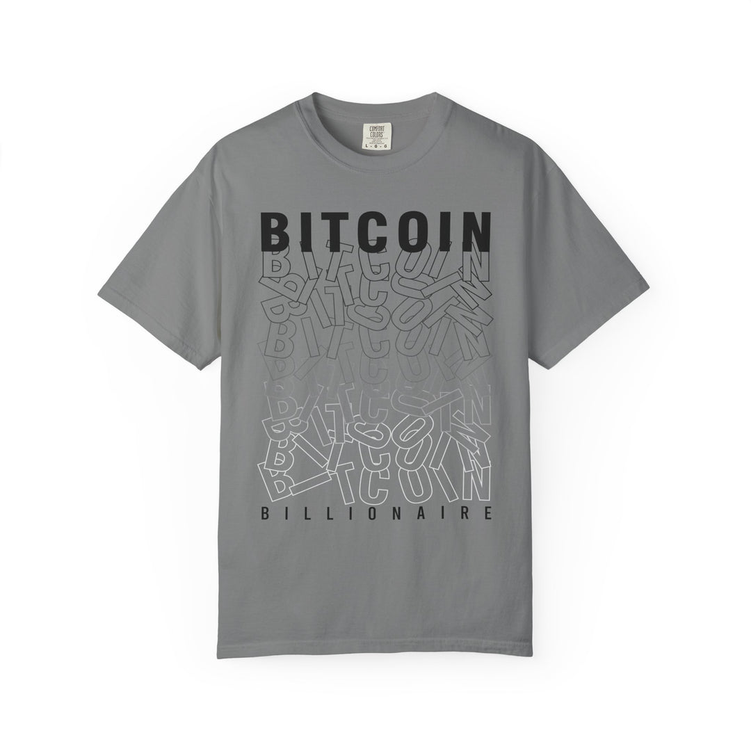 Bitcoin Billionaire T-Shirt — Crypto Logo Graphic Tee