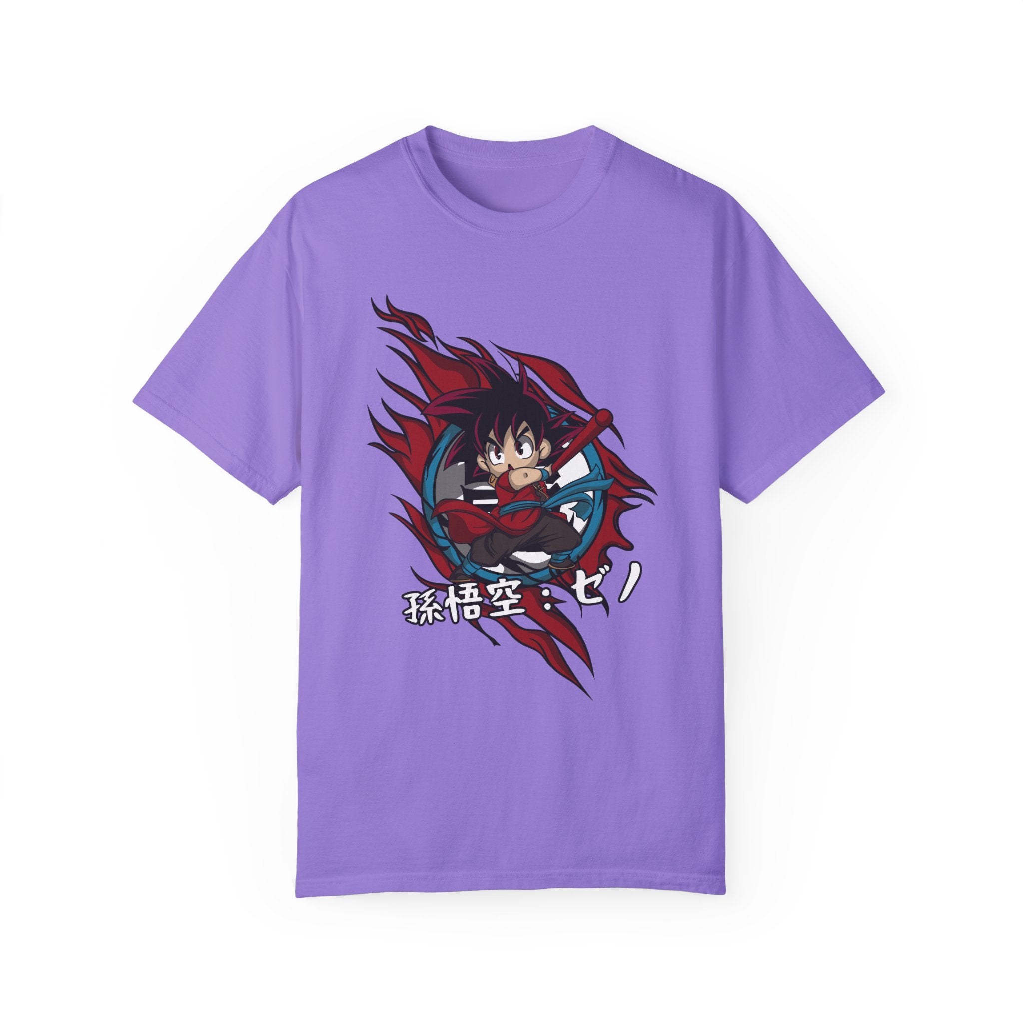 BraggerSwine Unisex Garment-Dyed T-Shirt - Baby Goku - Tee