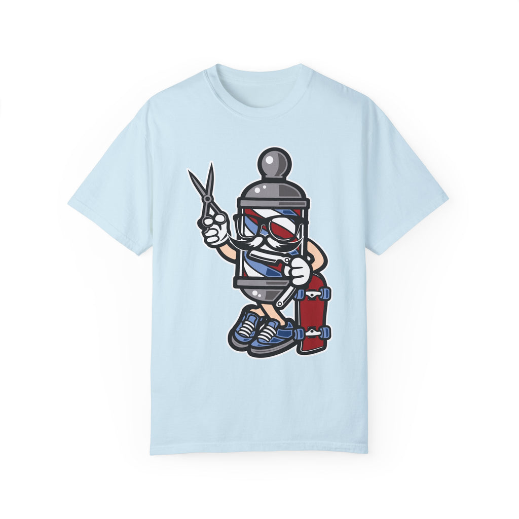 BraggerSwine Unisex Garment-Dyed T-Shirt - Barber Fresh Cut