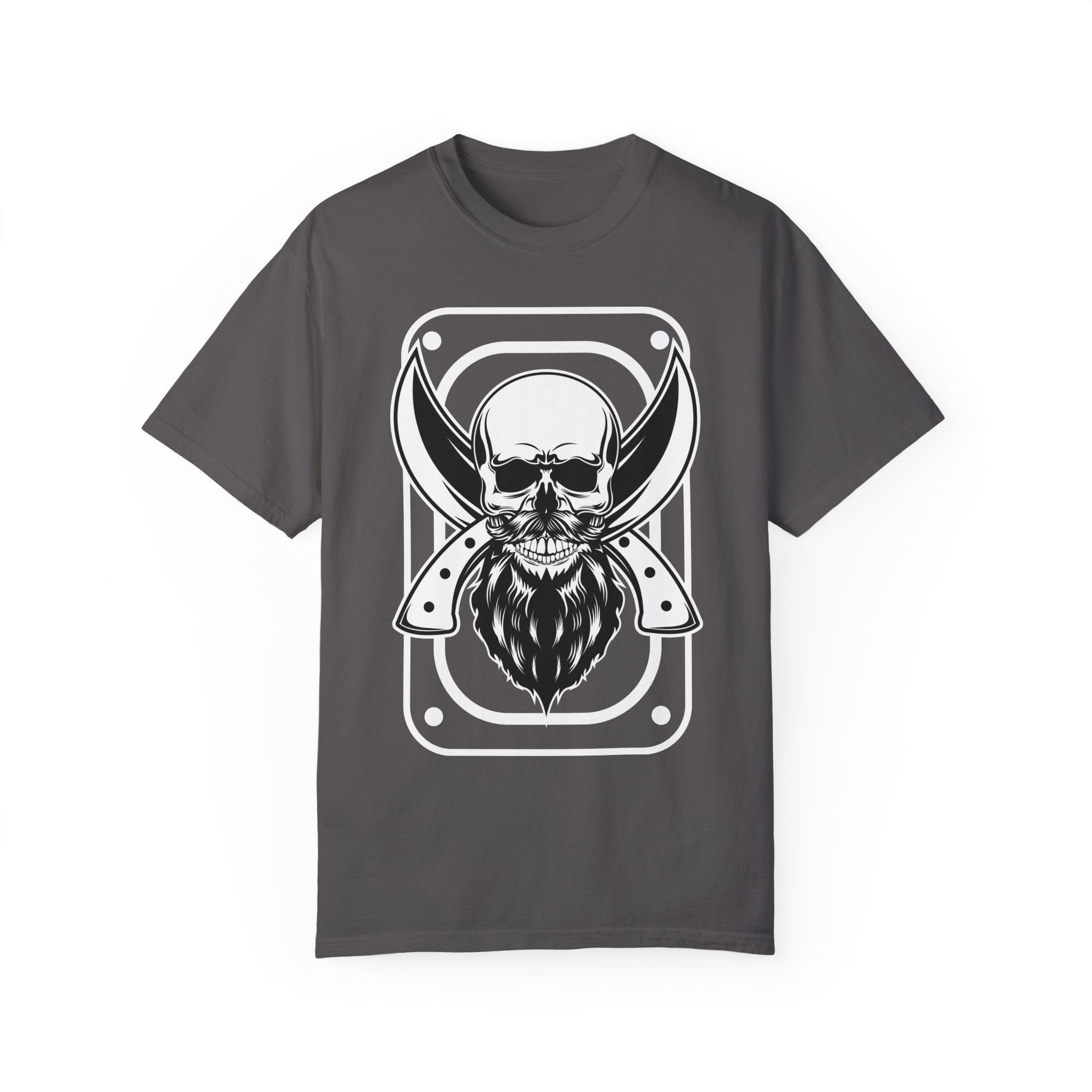 BraggerSwine Unisex Garment-Dyed T-Shirt - Skull