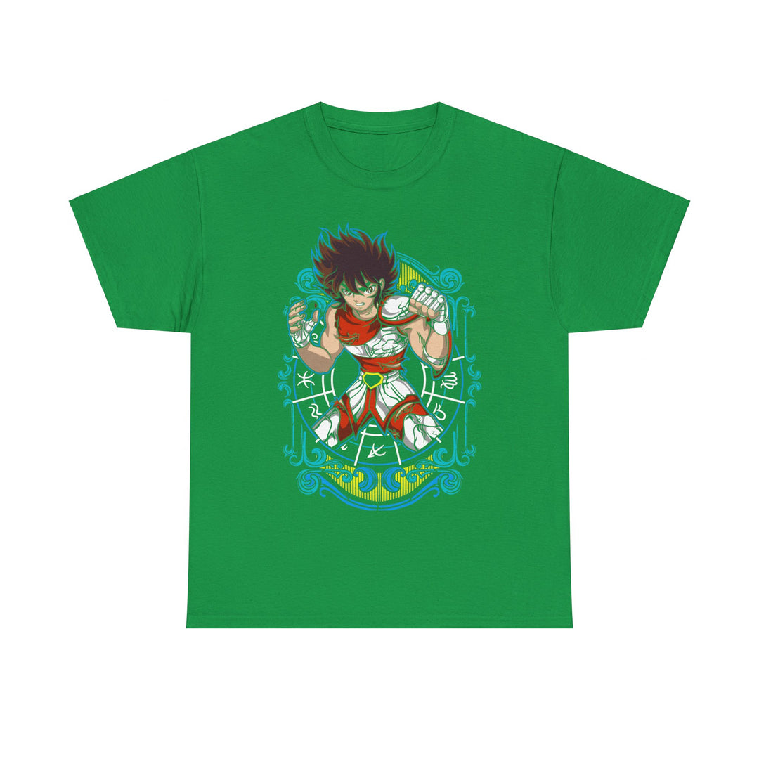 Seiya de Pegaso Cosmos Unisex Heavy Cotton Tee