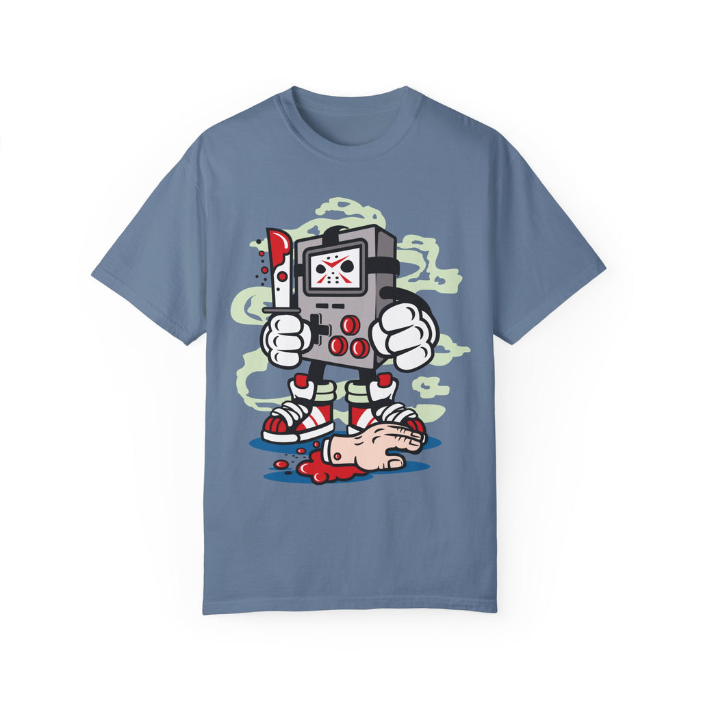 BraggerSwine Unisex Garment-Dyed T-Shirt - Gamer Serial Killer