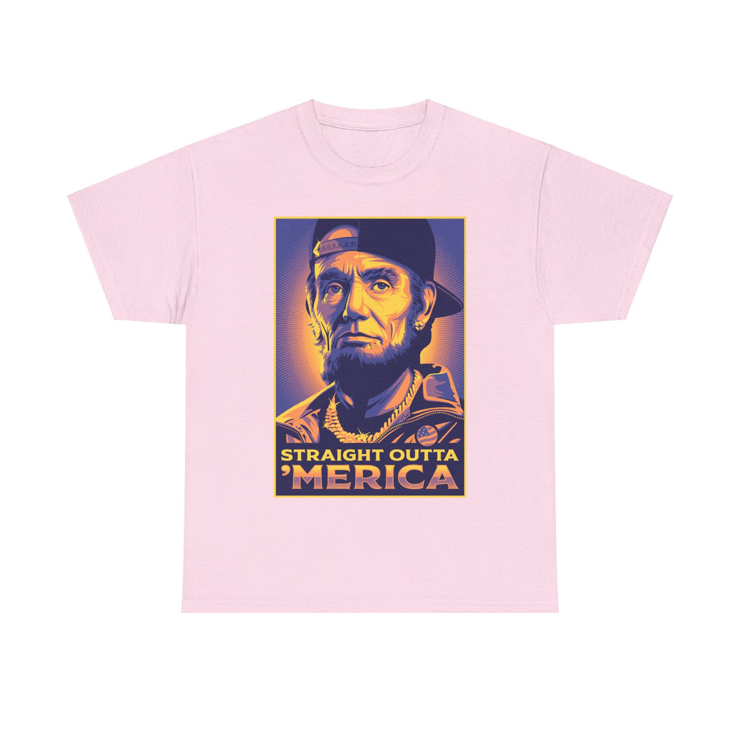 Straight Out Of MERICA Unisex Heavy Cotton Tee