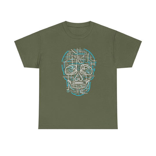 Electric Skull Unisex Heavy Cotton Tee