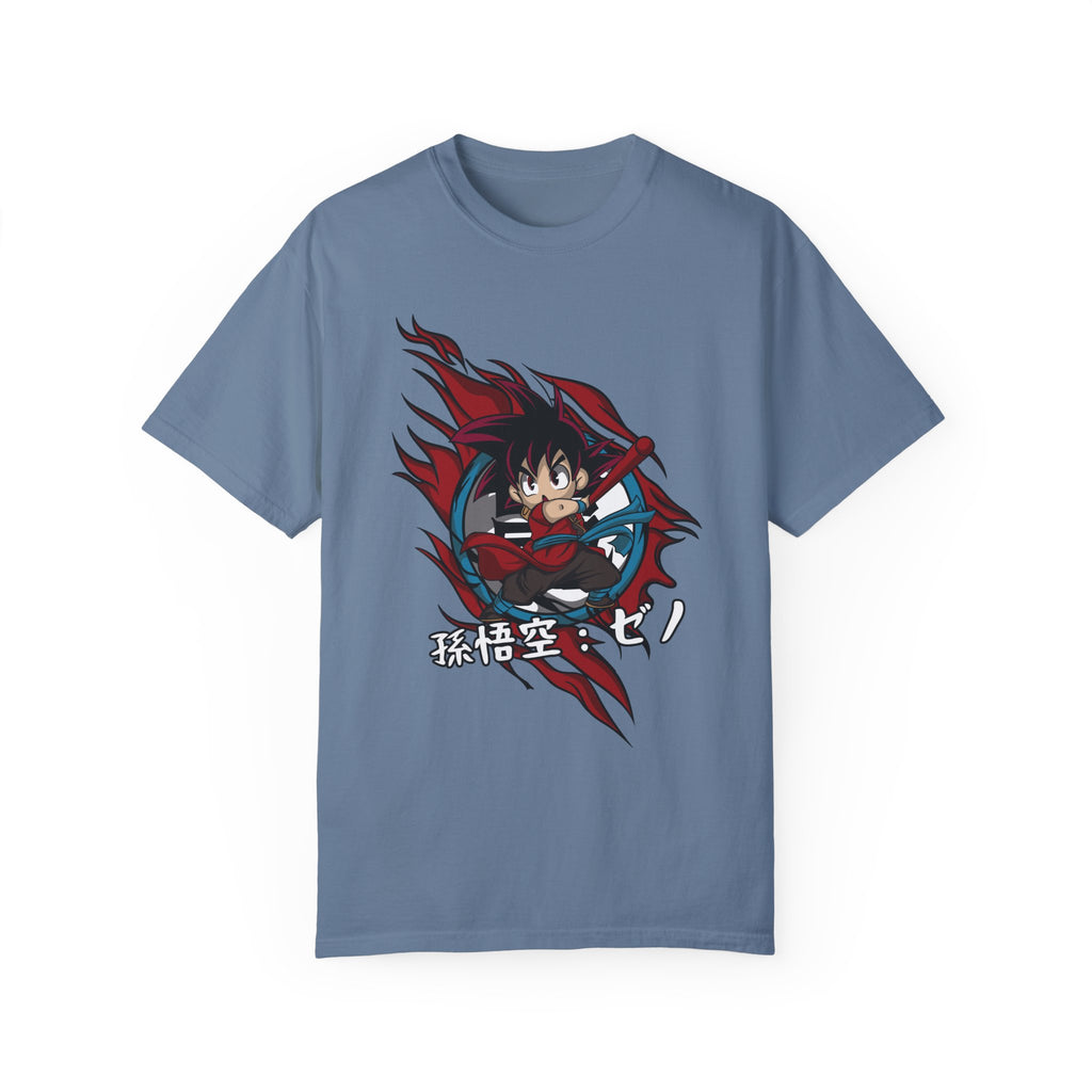 BraggerSwine Unisex Garment-Dyed T-Shirt - Baby Goku - Tee