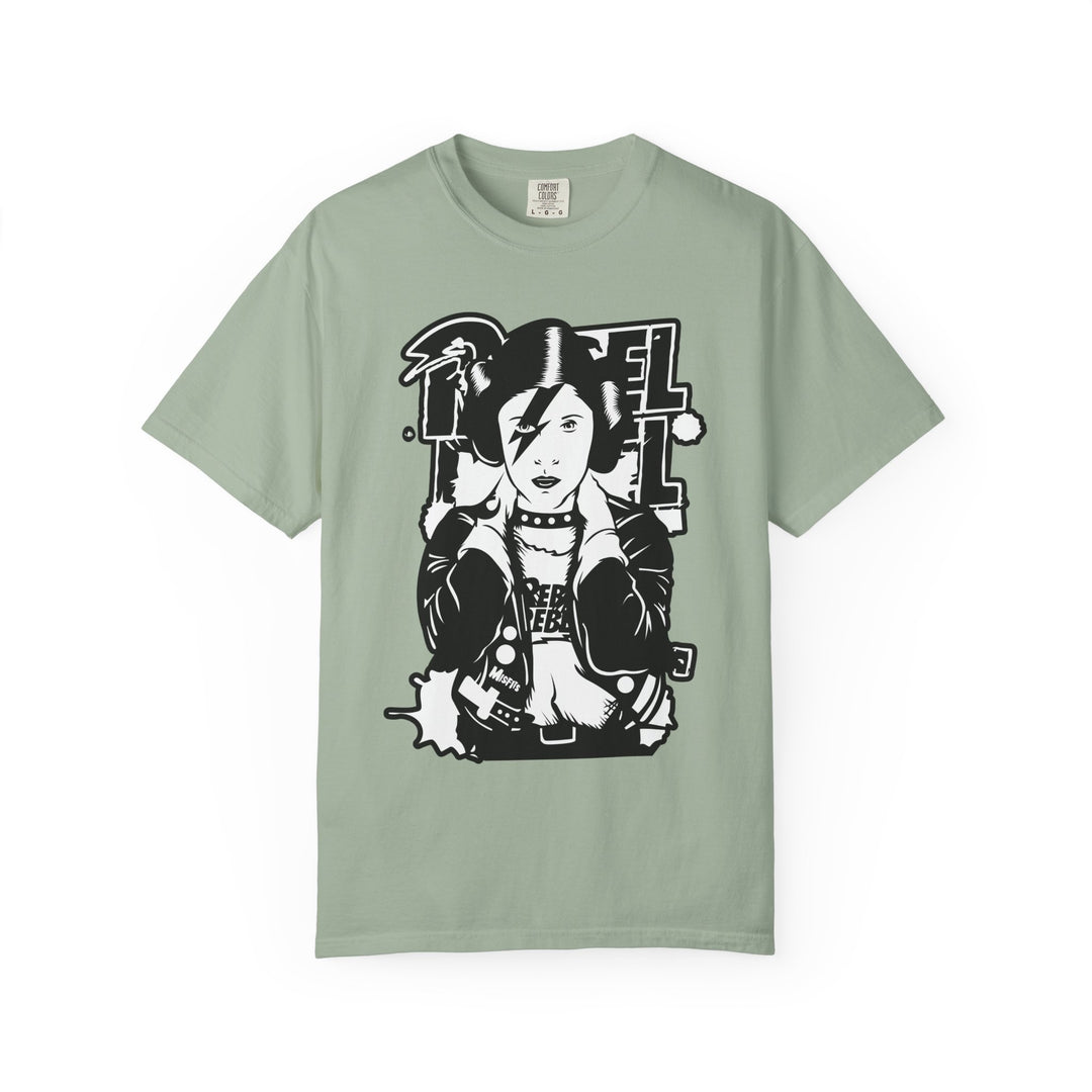 Punk Girl Graphic T-Shirt — Retro Rock Band Tee