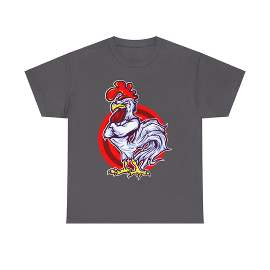 The Rooster Unisex Heavy Cotton Tee