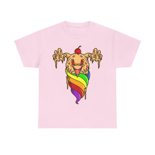 Monster Ice Cream Unisex Heavy Cotton Tee