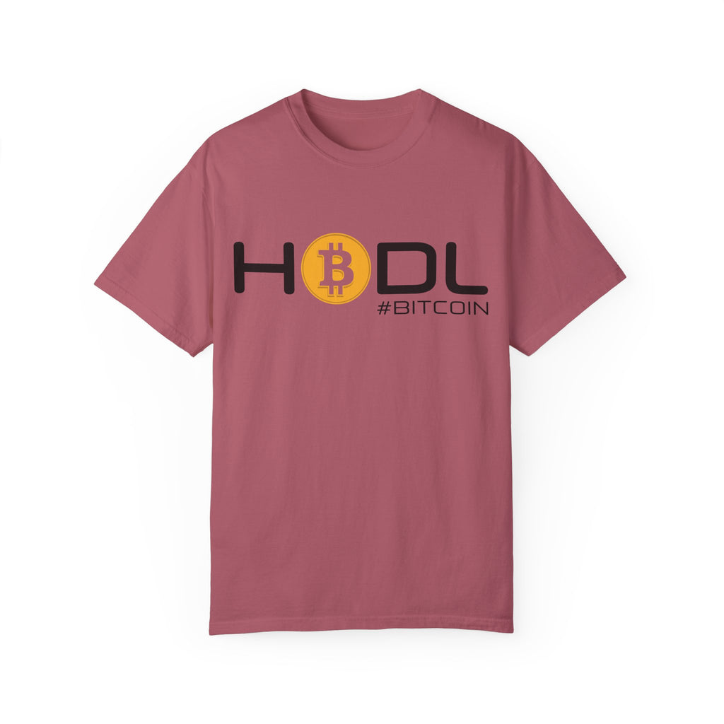 BraggerSwine Unisex Garment-Dyed T-Shirt - HODL Bitcoin