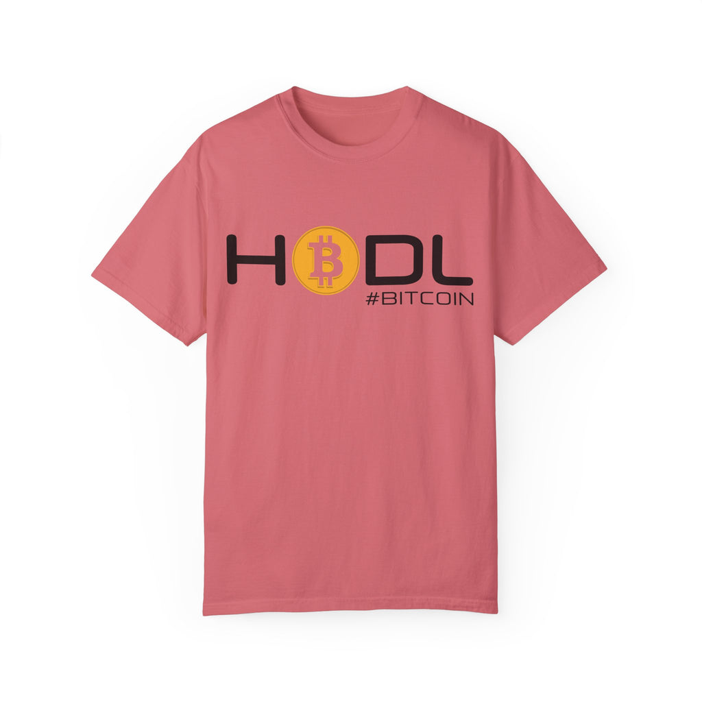 BraggerSwine Unisex Garment-Dyed T-Shirt - HODL Bitcoin