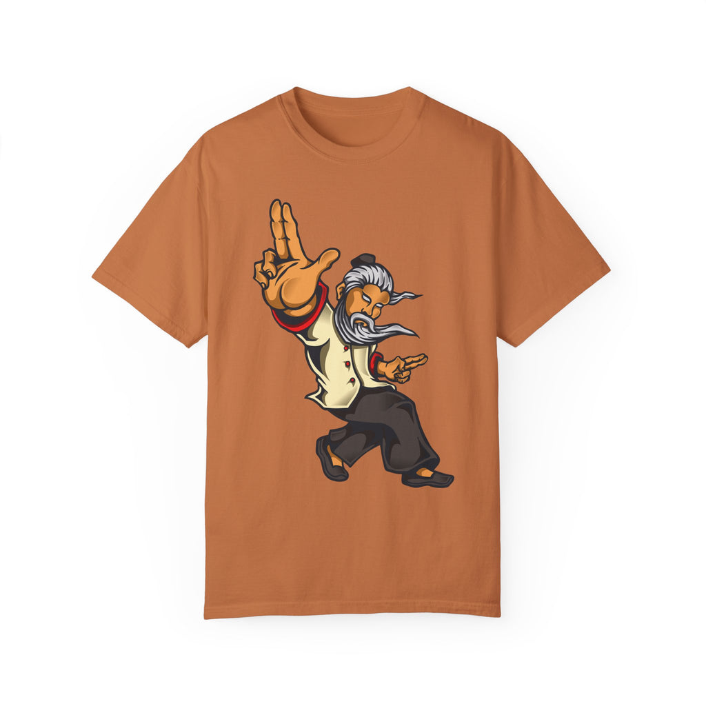 BraggerSwine Unisex Garment-Dyed T-Shirt - Kungfu Shifu