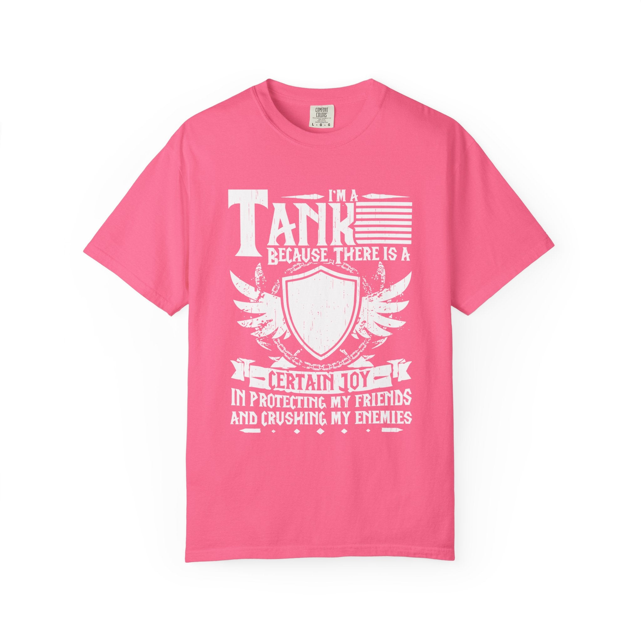 Tank Crewmate T‑Shirt — "I’m a Tank" Protective Military Gamer Shirt