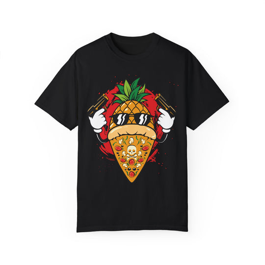 BraggerSwine Unisex Garment-Dyed T-Shirt - Sweet Pizza Mafia