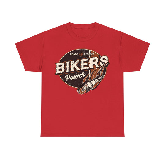 Biker Power Unisex Heavy Cotton Tee