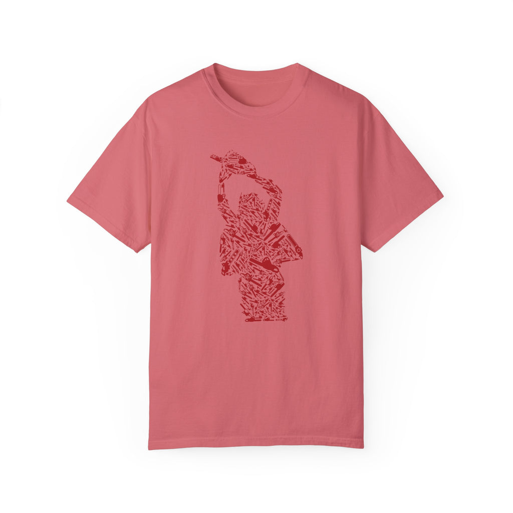 BraggerSwine Unisex Garment-Dyed T-Shirt - Chainsaw Killer