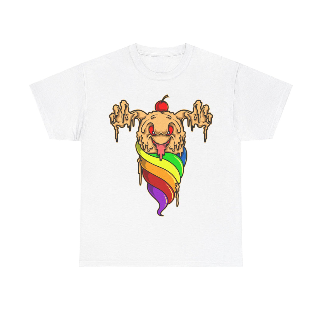 Monster Ice Cream Unisex Heavy Cotton Tee