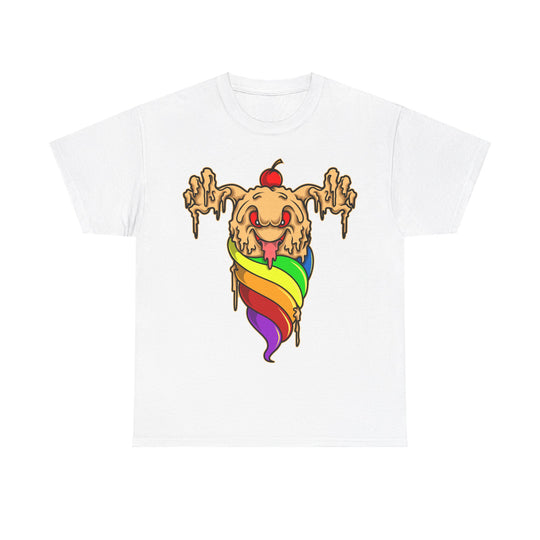 Monster Ice Cream Unisex Heavy Cotton Tee