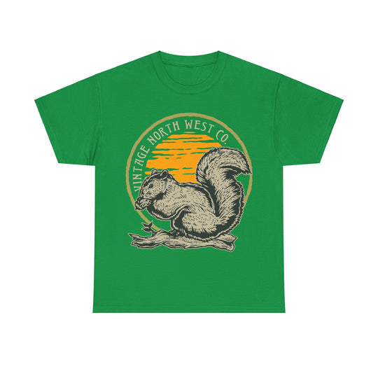 Vintage North West Squirrel co  Unisex Heavy Cotton Tee