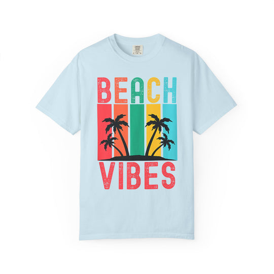 Beach Vibes T-Shirt — Retro Palm Tree Graphic Tee