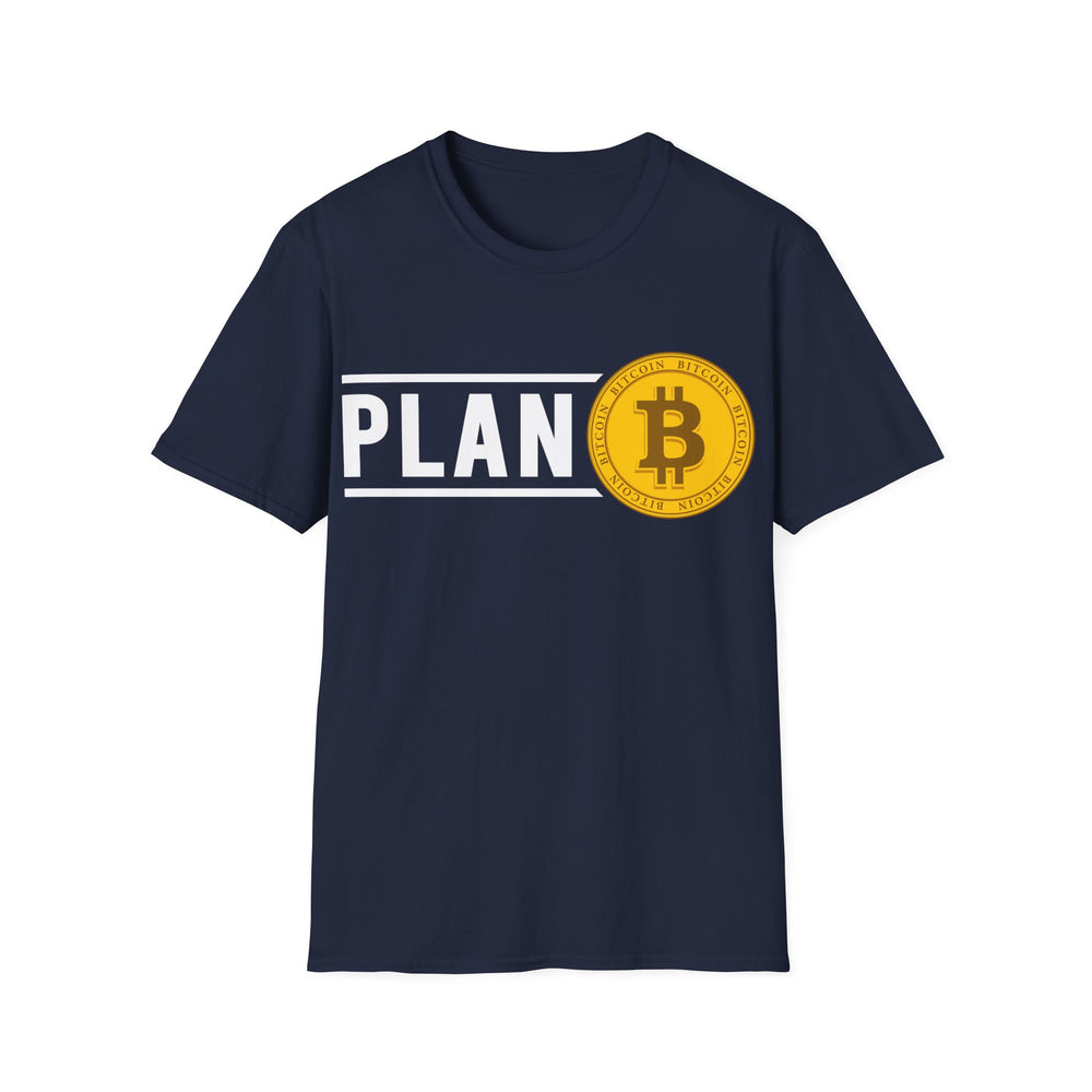 Bitcoin Plan B Unisex Softstyle T-Shirt