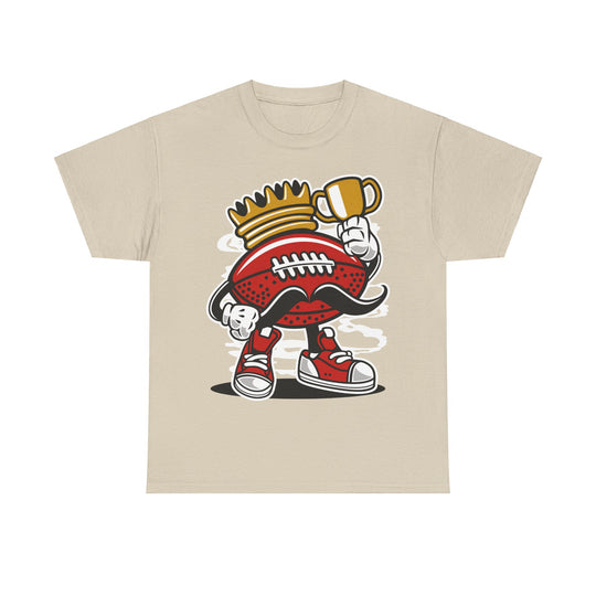 Football King Unisex Heavy Cotton Tee