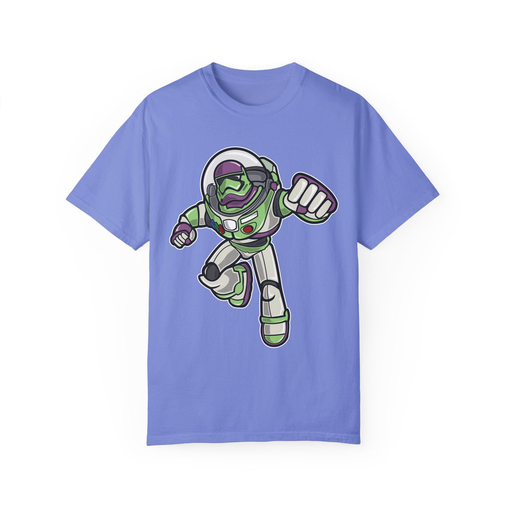 BraggerSwine Unisex Garment-Dyed T-Shirt - Buzz Storm Trooper