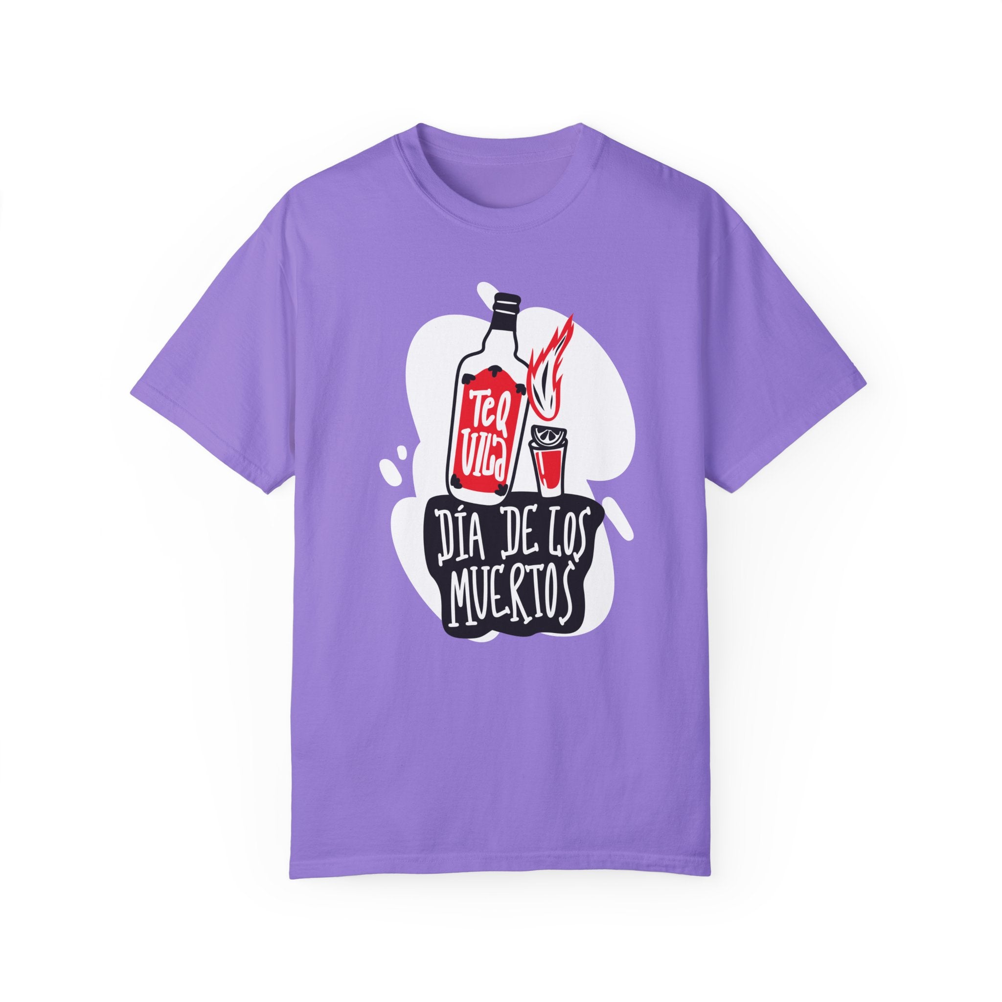 BraggerSwine Unisex Garment-Dyed T-Shirt - Dia De Los Muertos
