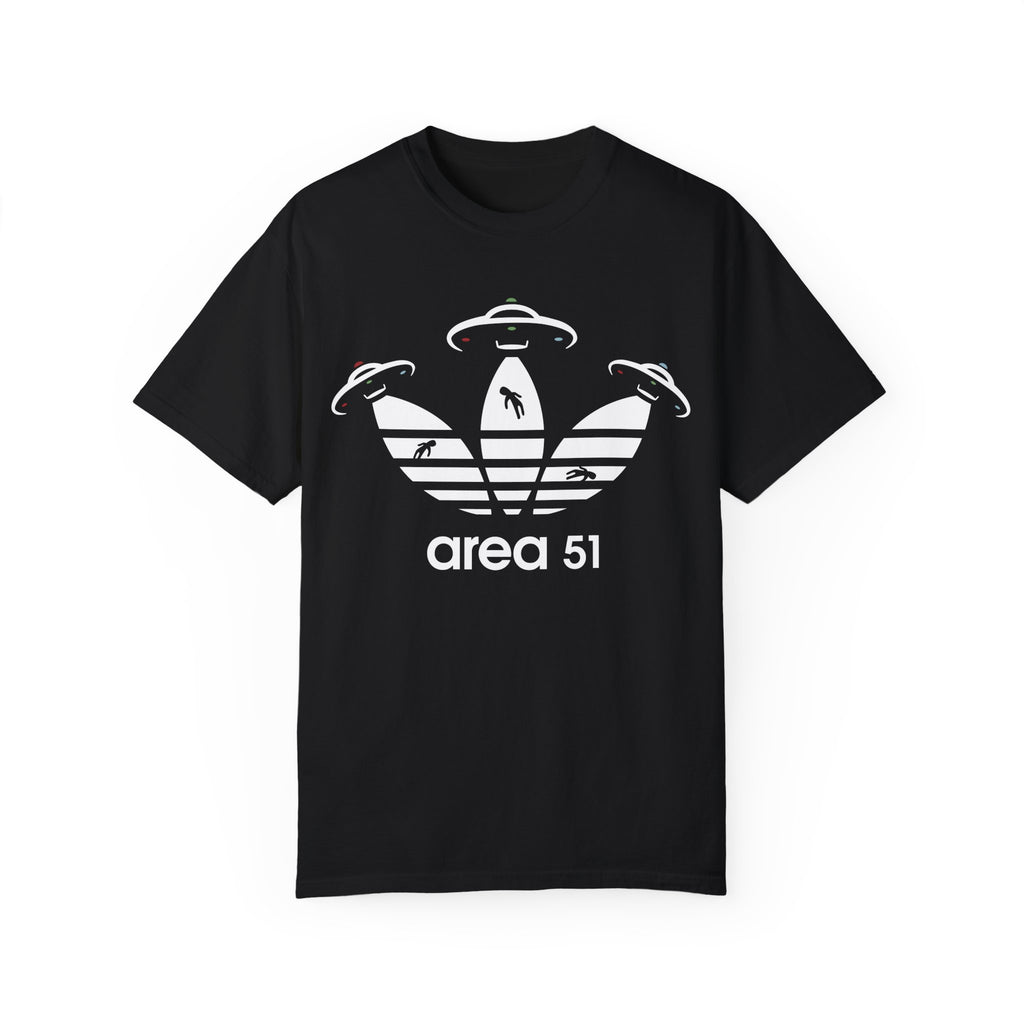 BraggerSwine Unisex Garment-Dyed T-Shirt - Area 51