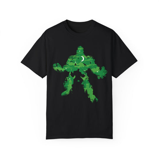 BraggerSwine Unisex Garment-Dyed T-Shirt - Green Monster