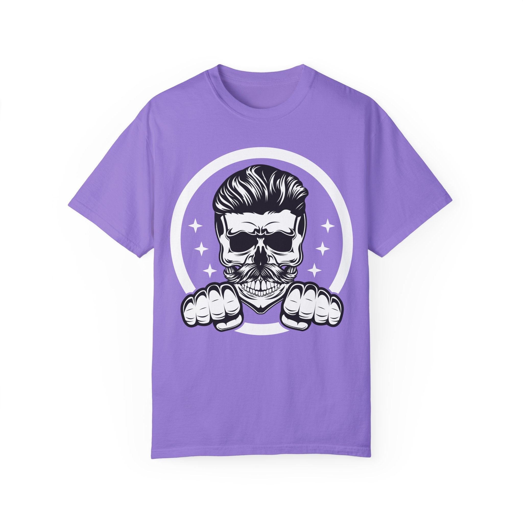 BraggerSwine Unisex Garment-Dyed T-Shirt - Skull & Knuckles