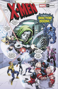 X-Men #27 Todd Nauck Doom Homage Variant | Marvel Comics Mutant Heroes