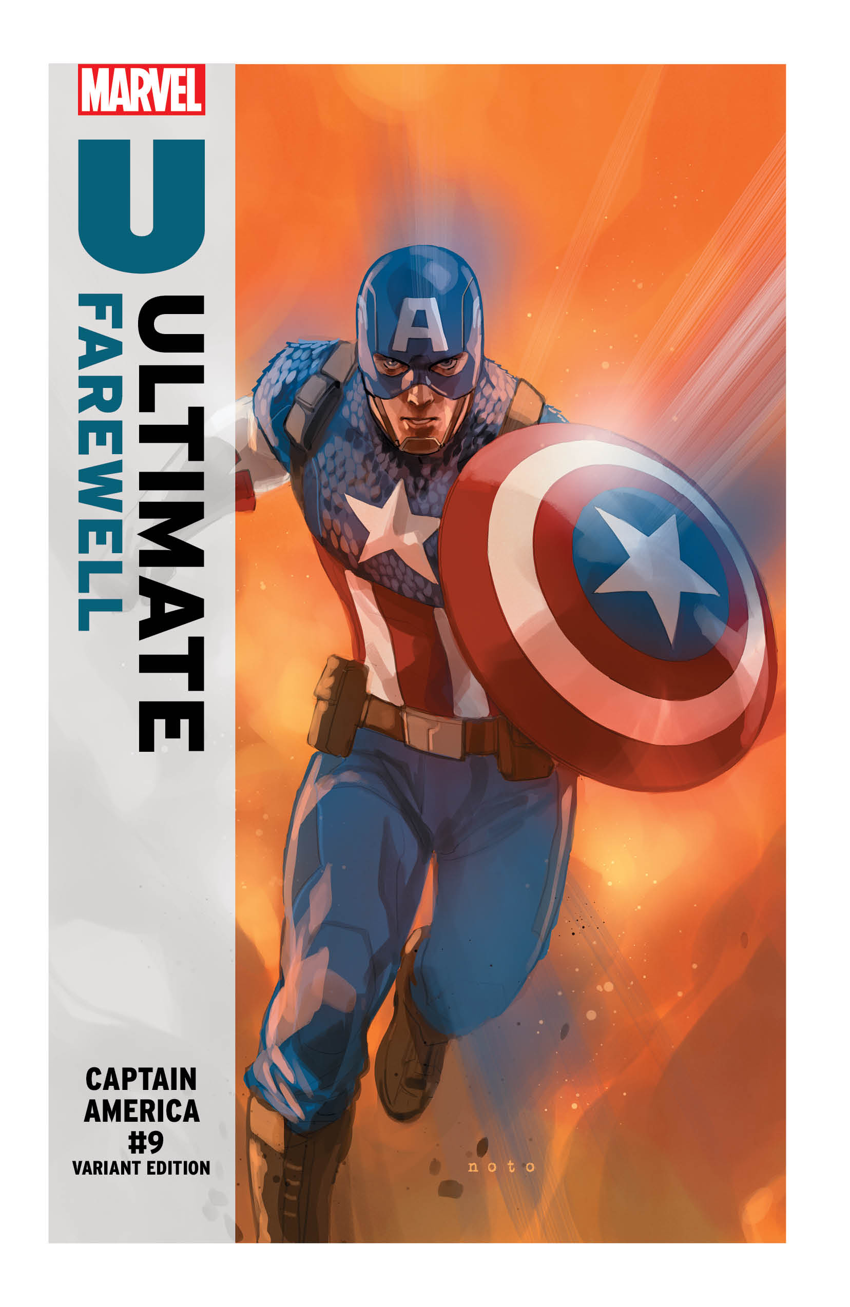Captain America #9 Phil Noto Ultimate Farewell Variant – Marvel Comics
