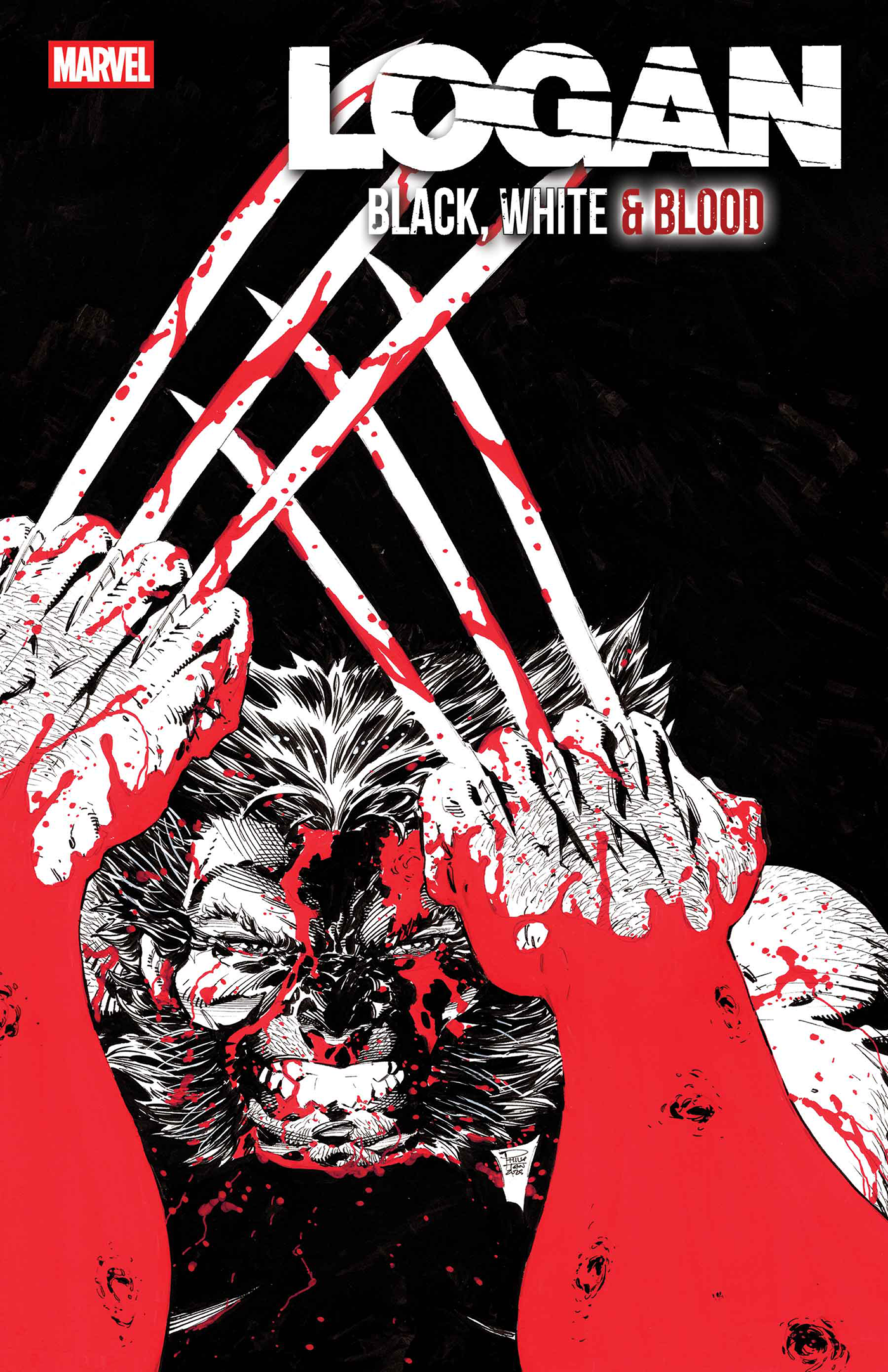 Logan: Black, White & Blood #4 Philip Tan Variant | Marvel Comics Wolverine Prestige Anthology