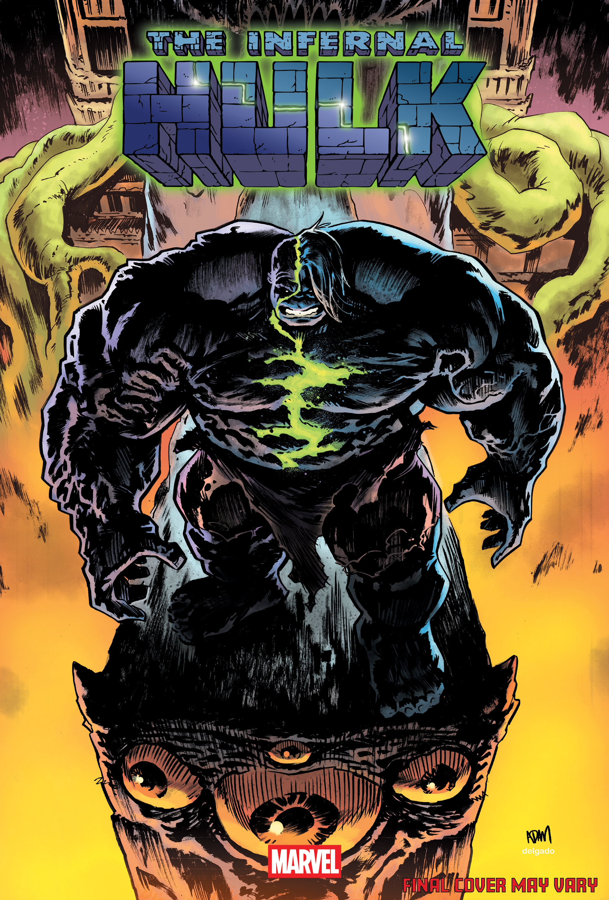 Infernal Hulk #5 Adam Gorham Variant | Marvel Comics Jade Giant