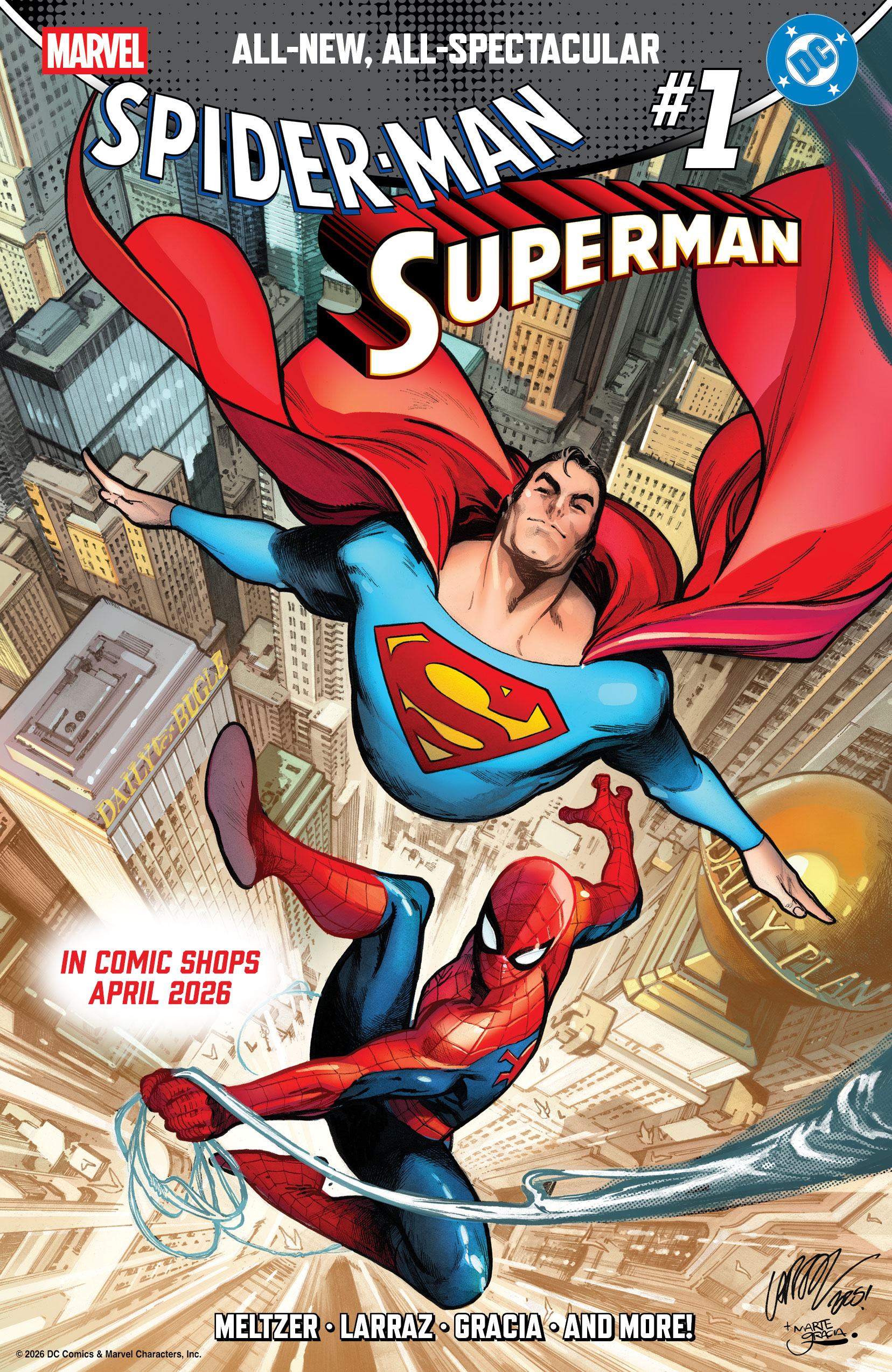 Marvel/DC: Spider-Man/Superman #1 – Marvel Comics & DC Comics