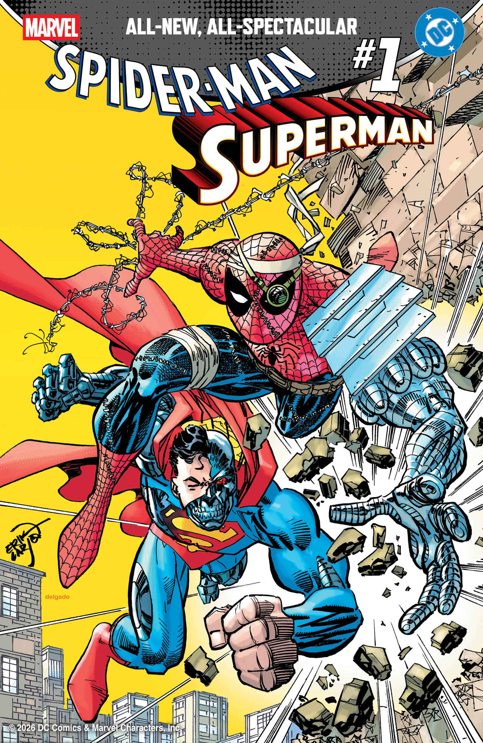 Marvel/DC: Spider-Man/Superman #1 Erik Larsen Variant – Marvel Comics & DC Comics