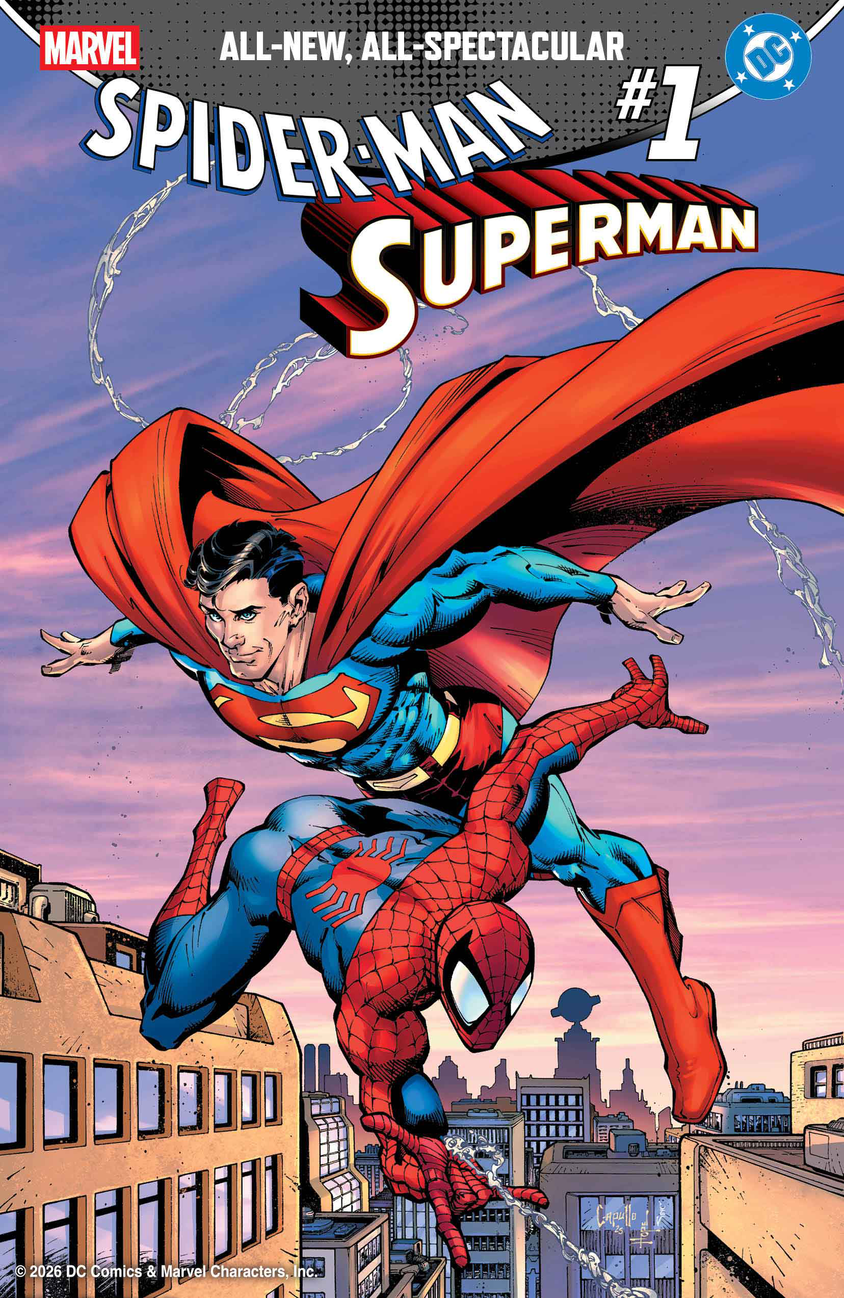 Marvel/DC: Spider-Man/Superman #1 Greg Capullo Variant – Marvel Comics & DC Comics