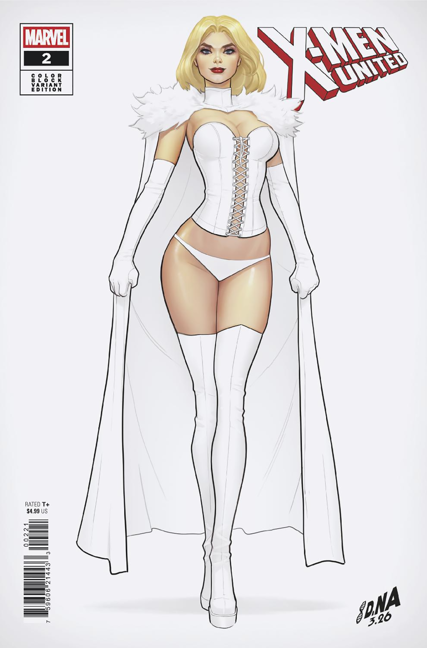 X-Men United #2 David Nakayama Color Block White Variant – Marvel Comics