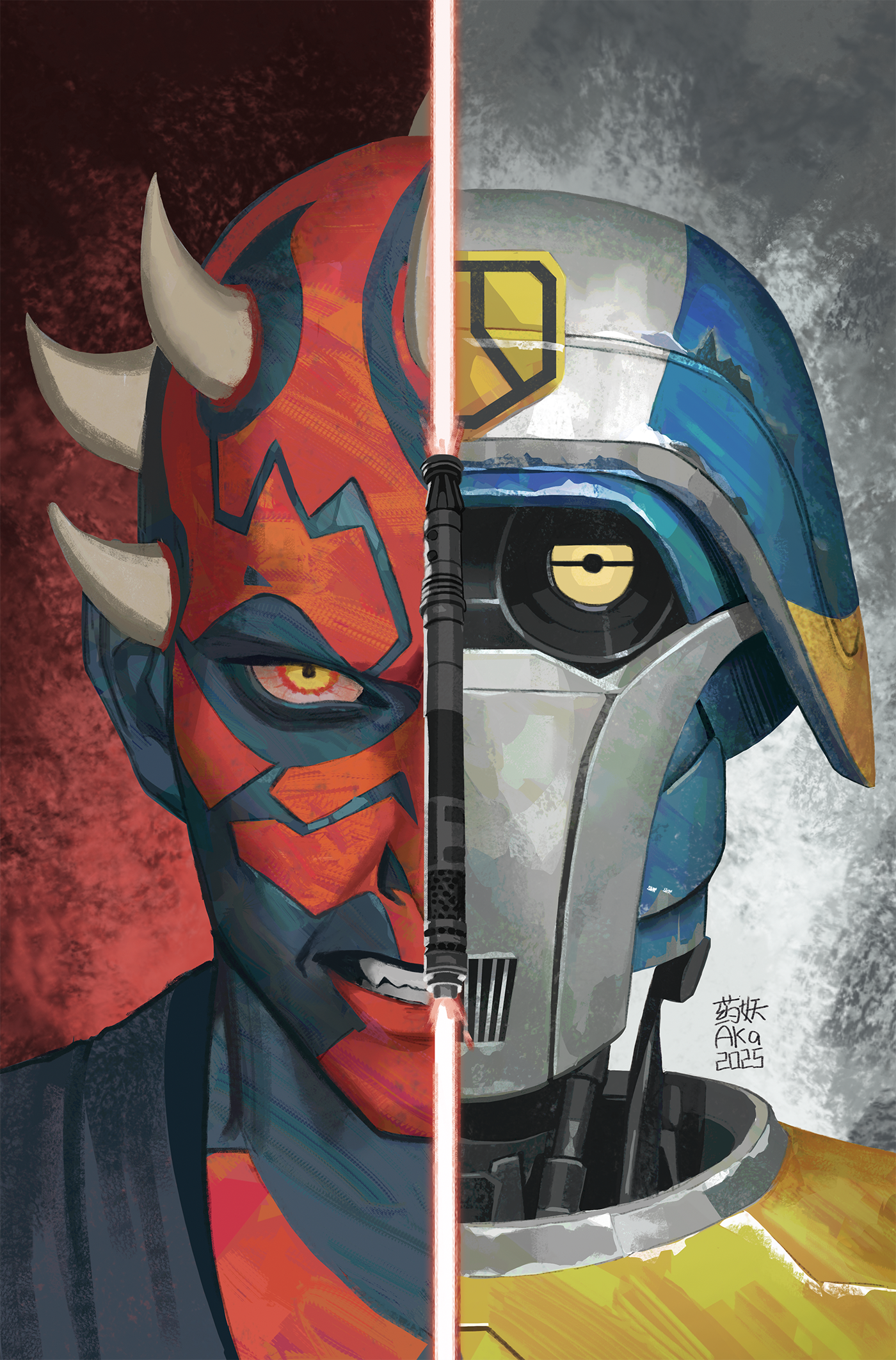 Star Wars: Shadow of Maul #2 Headshot Virgin Variant – Marvel Comics