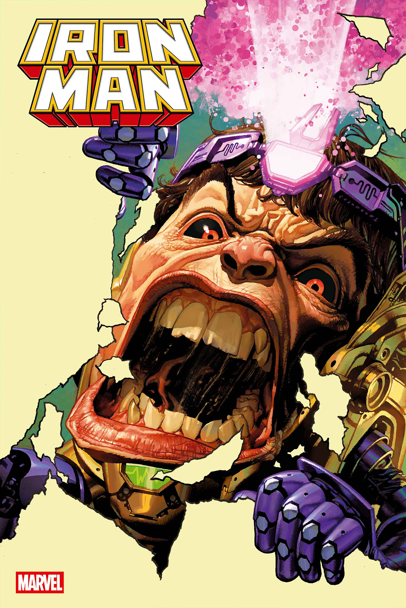 Iron Man #3 Josemaria Casanovas MODOK Variant | Marvel Comics Tony Stark vs MODOK